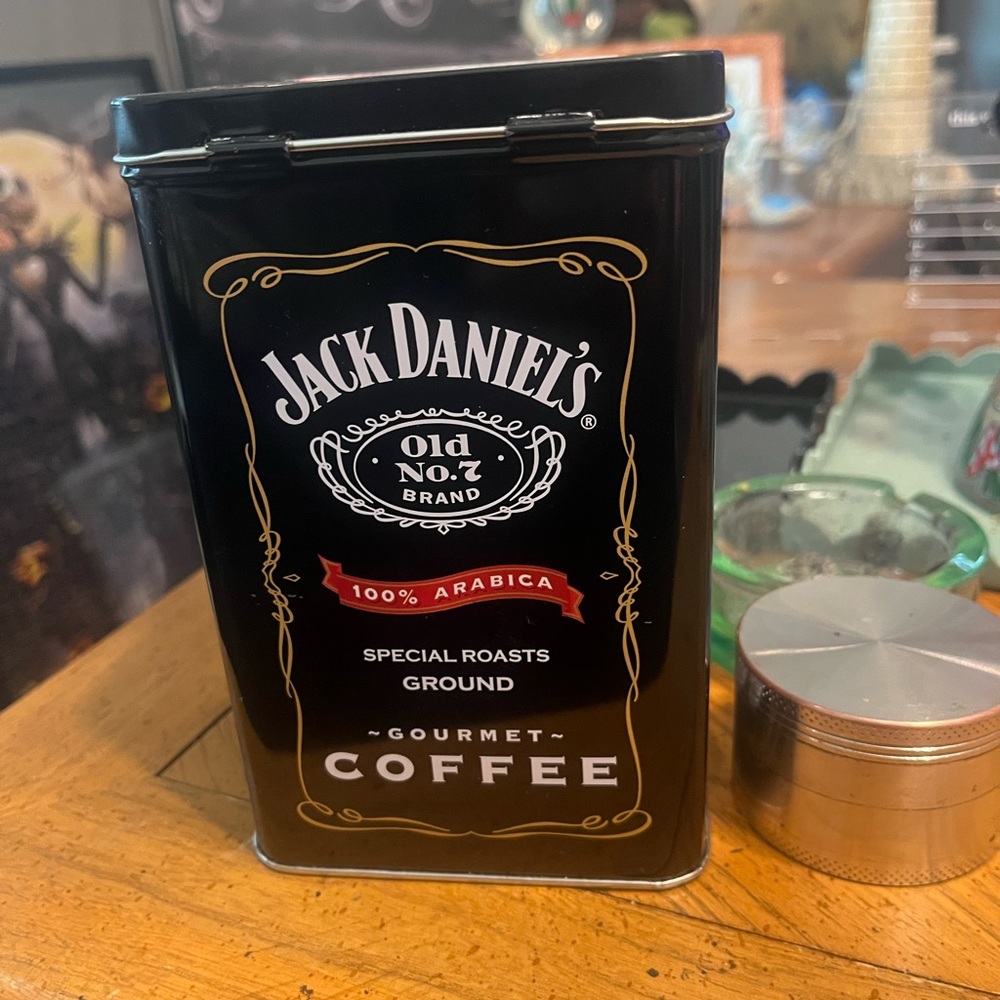 Jack Daniels Black and White Gourmet Coffee Tin